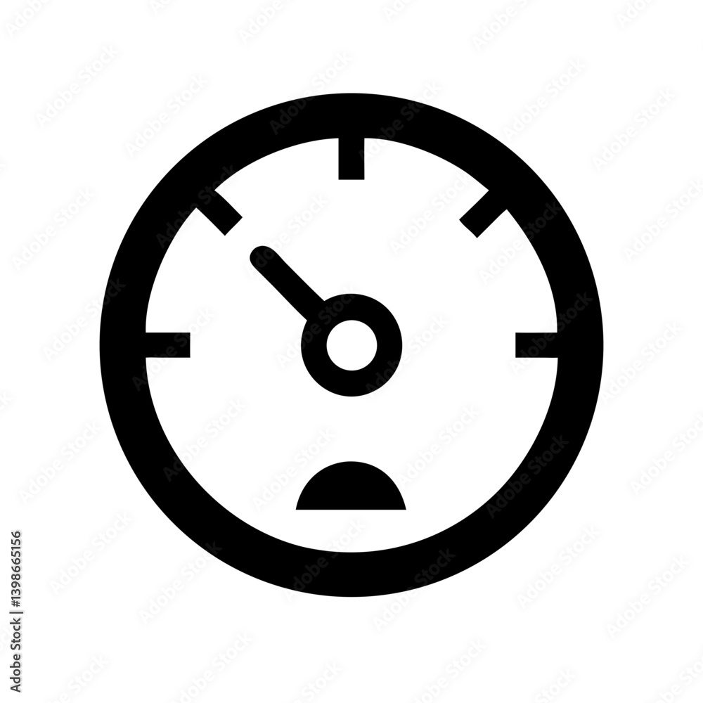 tachometer fast vector flat icon tachometer fast vector flat icon