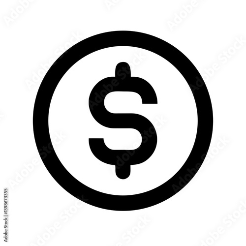 usd square  vector flat icon