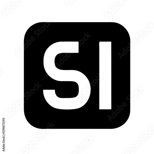 usd square glyph  vector flat icon
