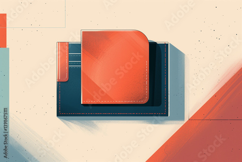 An abstract background with modern minimalist design elements.