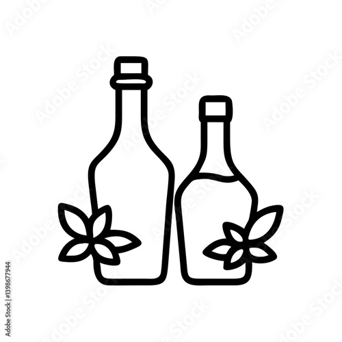 vinegar and oil