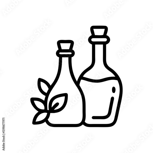 vinegar and oil