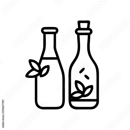 vinegar and oil