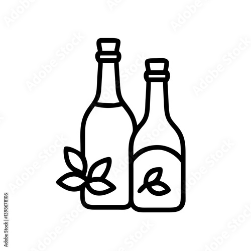 vinegar and oil