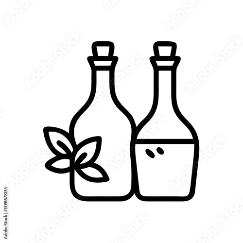 vinegar and oil