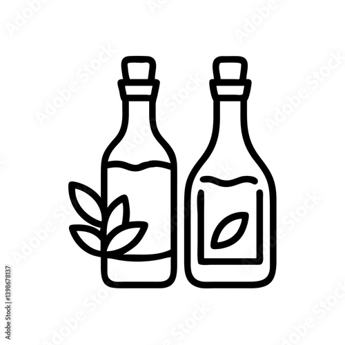 vinegar and oil
