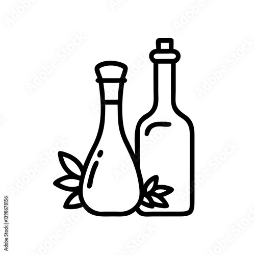 vinegar and oil