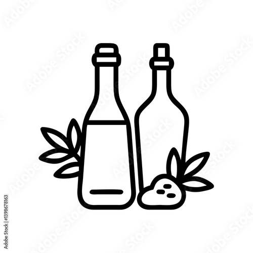vinegar and oil