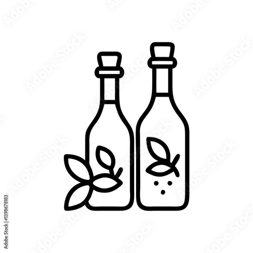 vinegar and oil