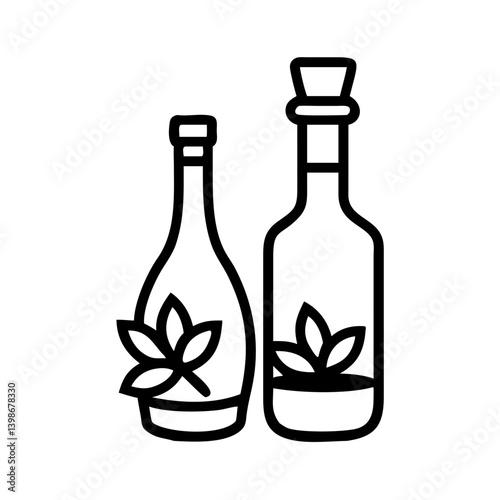 vinegar and oil