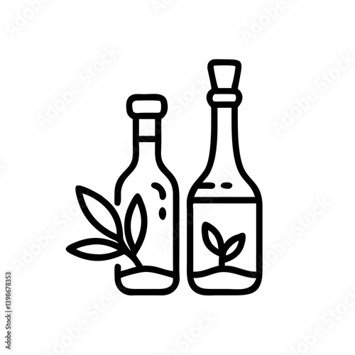 vinegar and oil