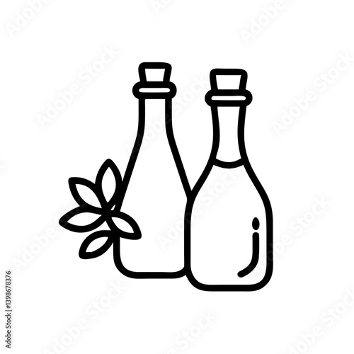 vinegar and oil