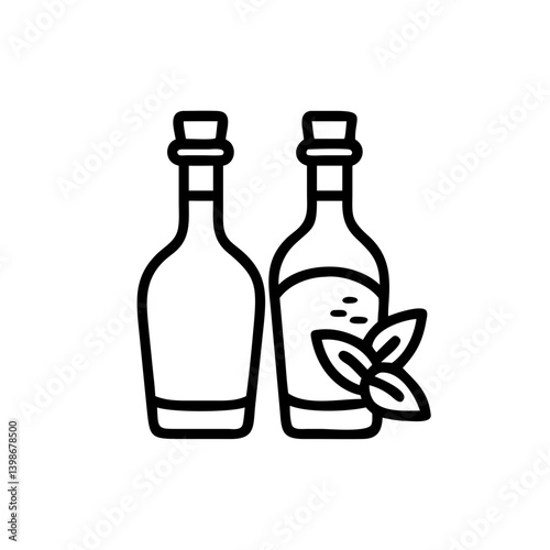 vinegar and oil