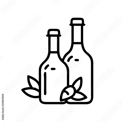 vinegar and oil