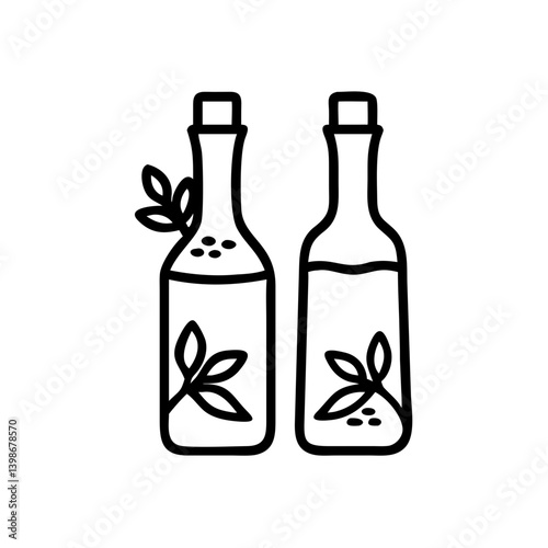 vinegar and oil