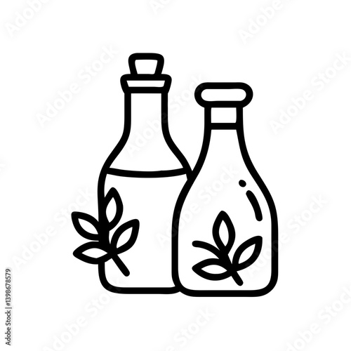 vinegar and oil