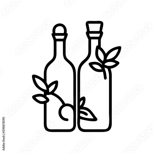 vinegar and oil