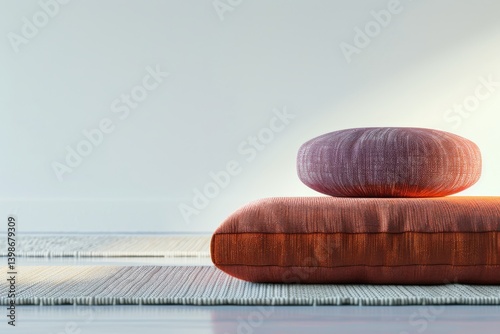 Yoga Bolster and Meditation Cushion