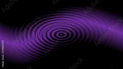 Abstract radial pattern of overlapping concentric circles, creating a dynamic ripple effect. Perfect for tech-themed, artistic, or visually striking modern design projects.