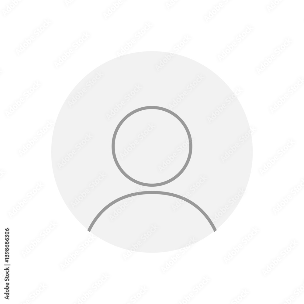 Vector flat illustration in grayscale. Avatar, user profile, person icon, gender neutral silhouette, profile picture. Suitable for social media profiles, icons, screensavers and as a template. Vector flat illustration in grayscale. Avatar, user profile, person icon, gender neutral silhouette, profile picture. Suitable for social media profiles, icons, screensavers and as a template.