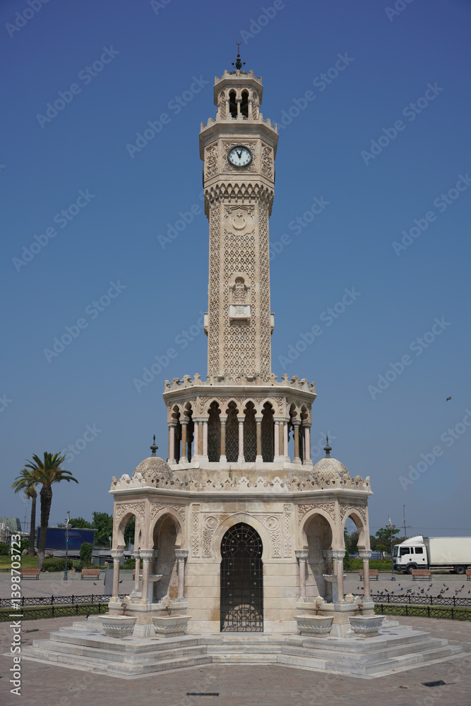 Obraz premium Izmir Clock Tower in Izmir, Turkey