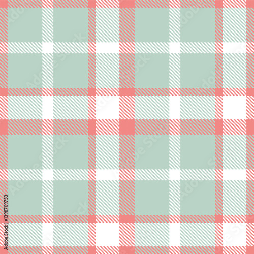 Warm blush pink Tartan patterns fabric texture. Elegant Deep silver Seamless Tartan