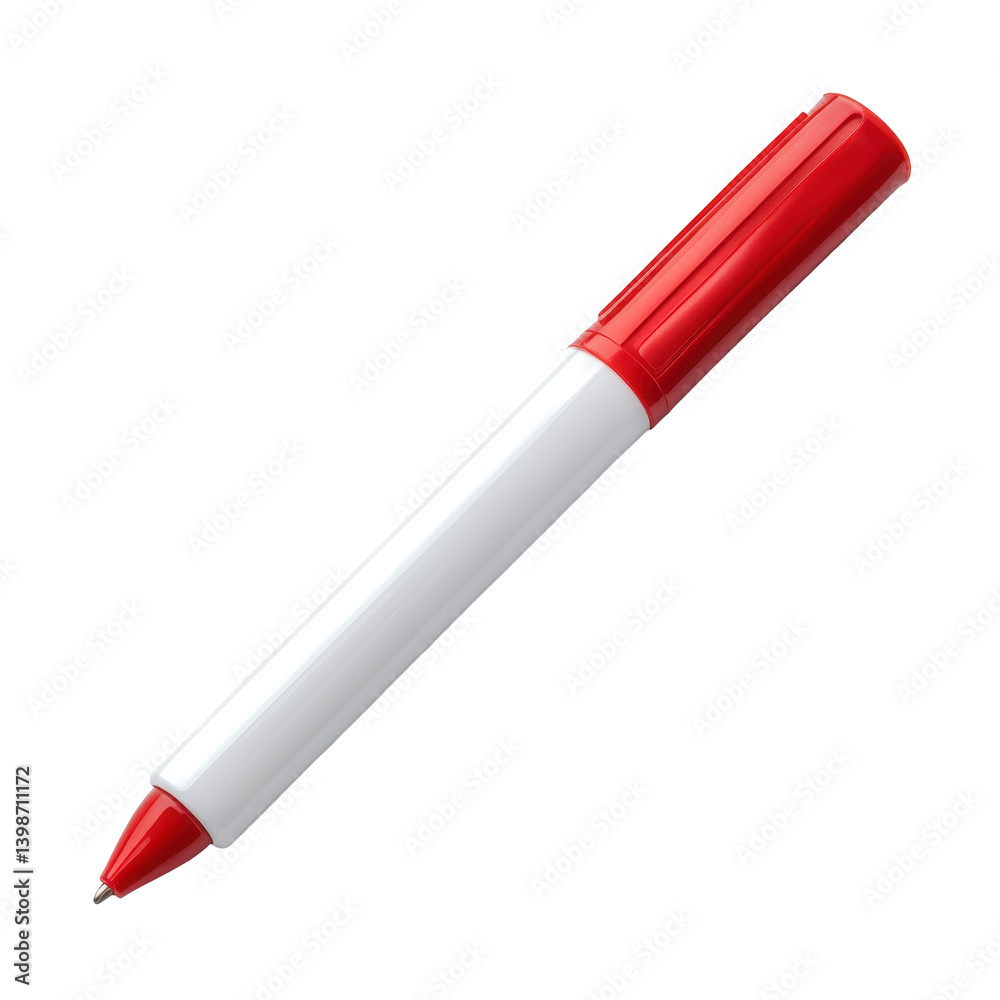 Whiteboard Marker isolated on white background Whiteboard Marker isolated on white background