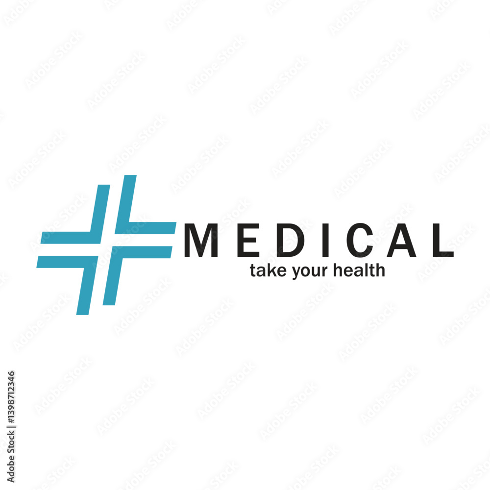 Fototapeta premium Health Medical Logo template vector
