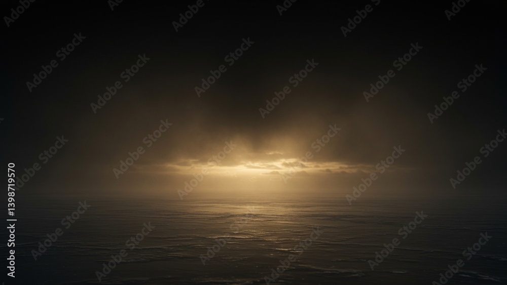 This image features a cinematic, moody background with a dark, atmospheric setting This image features a cinematic, moody background with a dark, atmospheric setting