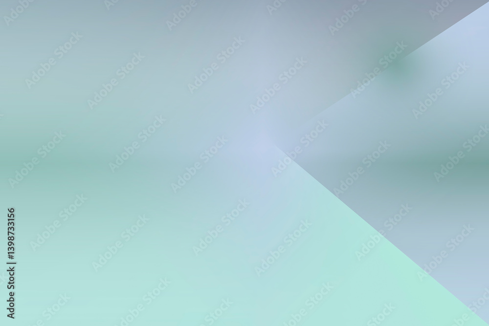 Abstract background with soft gradient in blue and green tones. Minimalist design, suitable for various uses