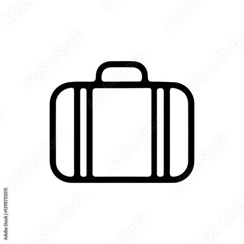 Suitcase Outline Icon
