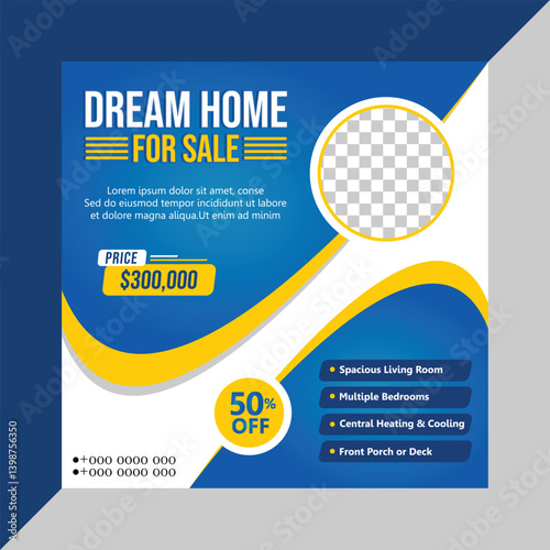 Social Media Banner and Post Design Template