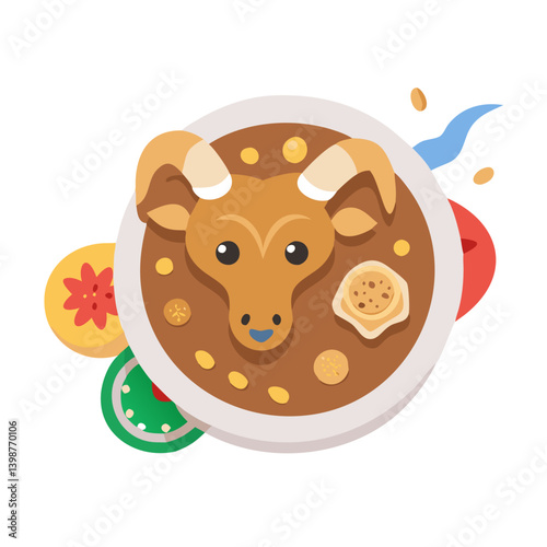  Flavorful Goat Curry with Fresh Ingredients
