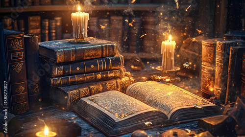 Wallpaper Mural wizards hidden library Torontodigital.ca