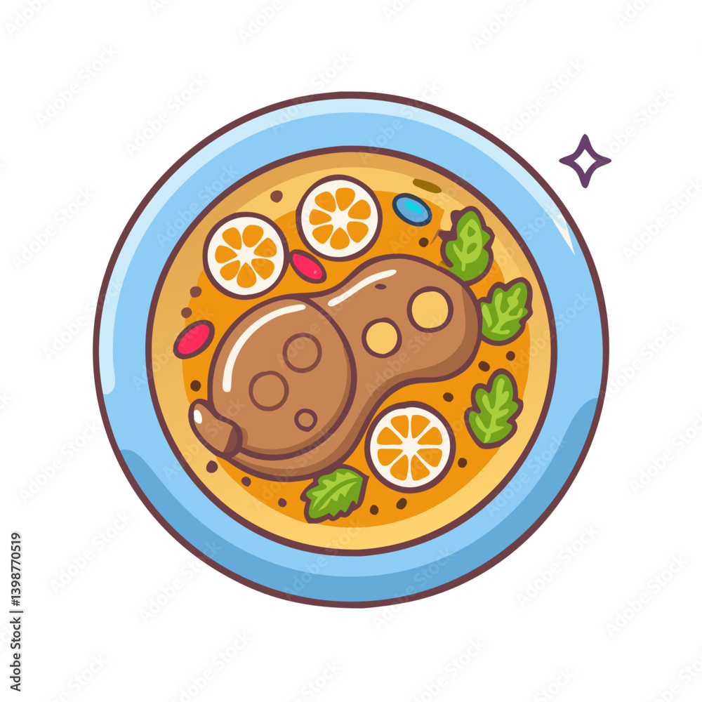 Rich Hyderabadi Mutton Curry with Spices Rich Hyderabadi Mutton Curry with Spices