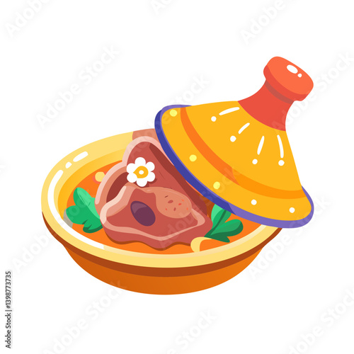  Flavorful Moroccan Lamb Tagine with Fresh Ingredients