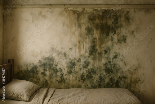Mold Infested Bedroom Wall