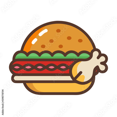  Savory Turkey Burger with Spices