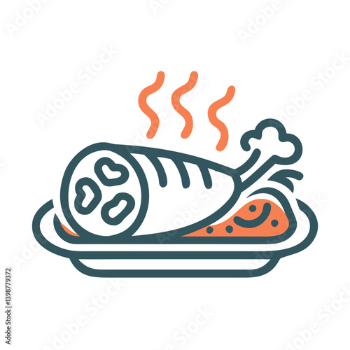  Rich Veal Roast with Garlic