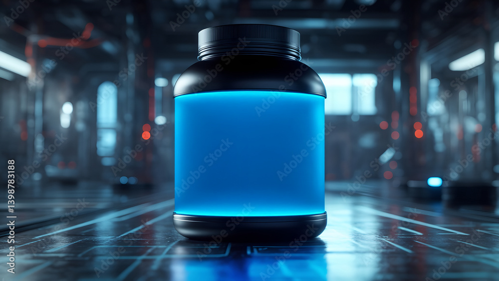 A black container with a lid is sitting on a floor. A black container with a lid is sitting on a floor.