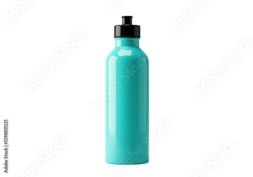 Wallpaper Mural Aqua reusable water bottle for hydration and fitness needs isolated on white background Torontodigital.ca