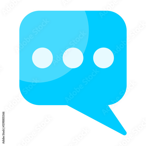 Chat Box Flat Icon