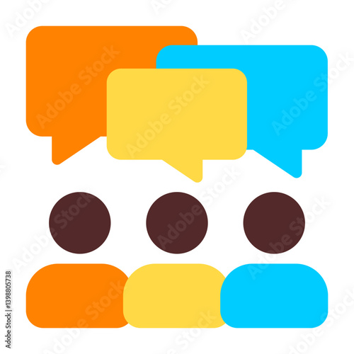 Forum Flat Icon