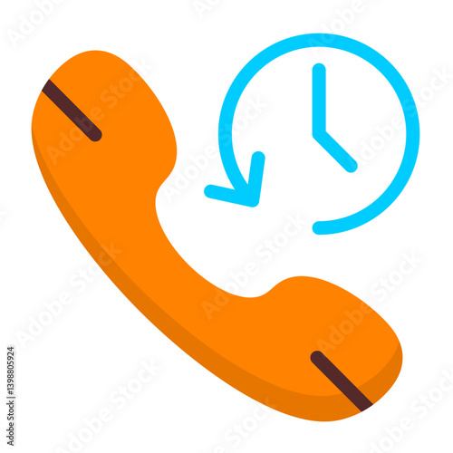 Call History Flat Icon