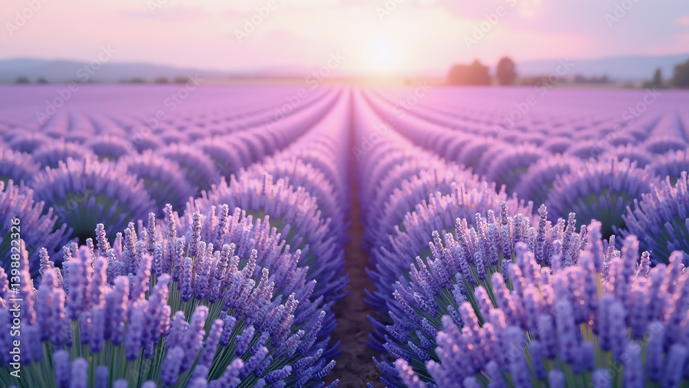 Fototapeta premium lavender field in provence france