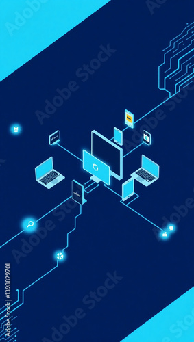 abstract technology background