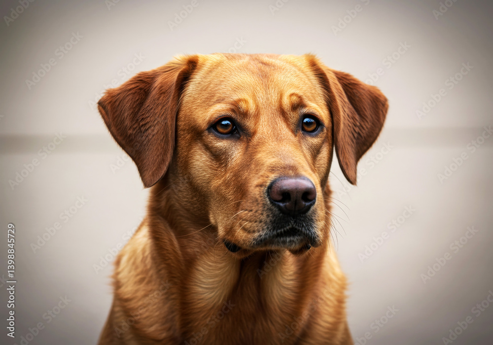 The girl with the Labrador