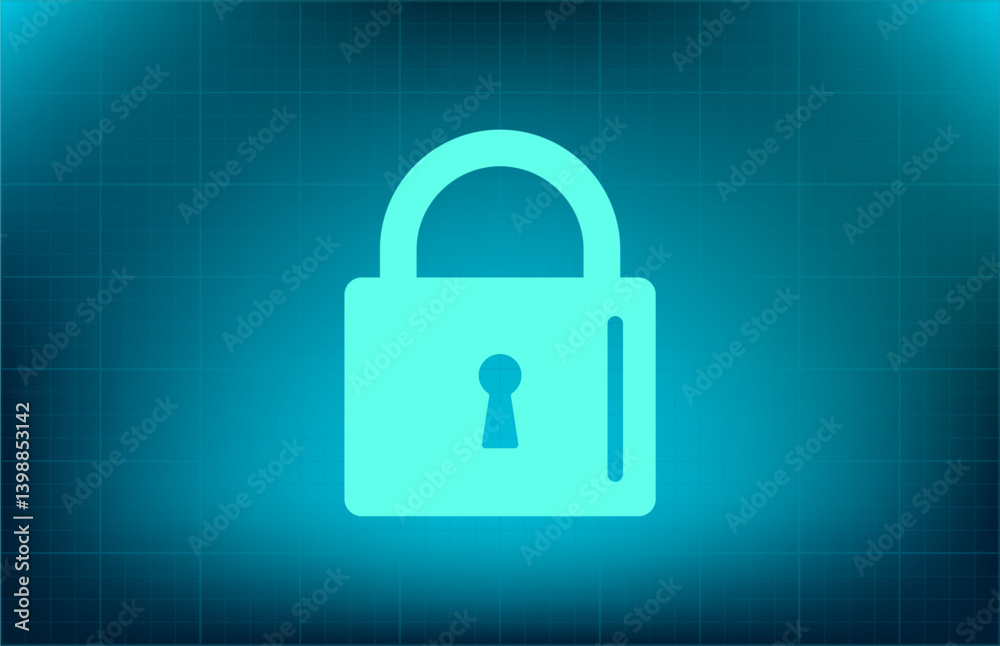 Vector icon on blue background with gradient Vector icon on blue background with gradient