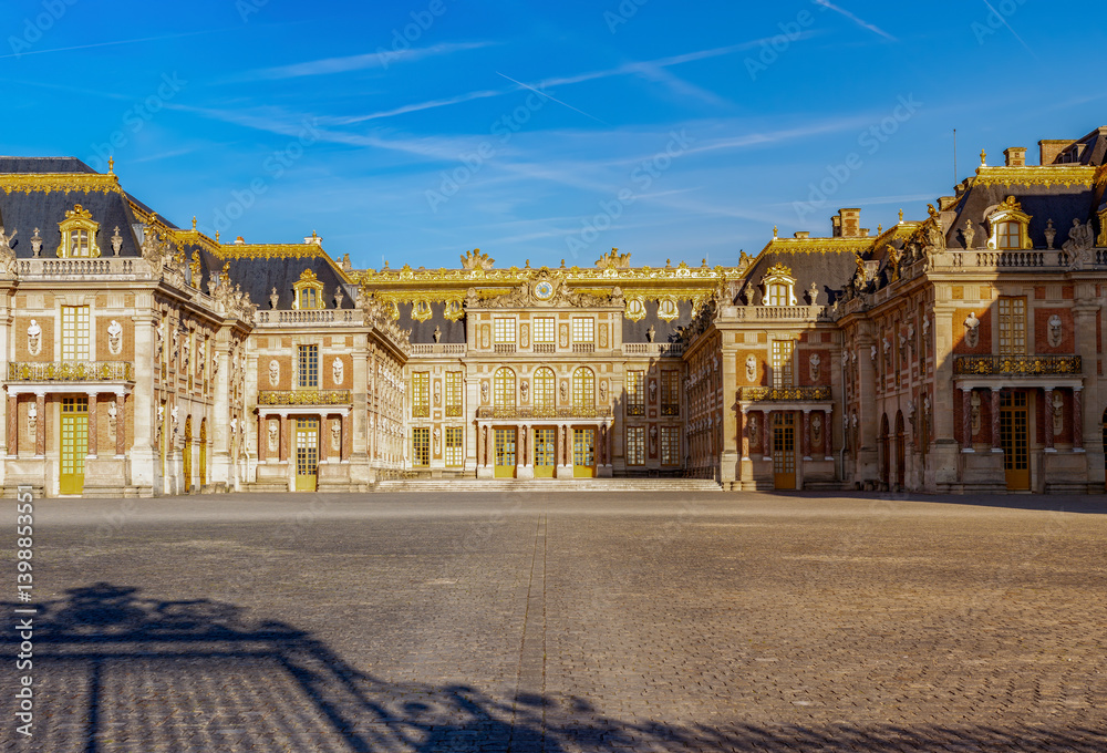 Versailles palace outside Paris, France
