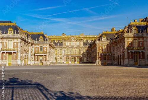 Obraz na płótnie Versailles palace outside Paris, France w salonie